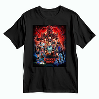 Дитяча футболка Дивні дива, чорна