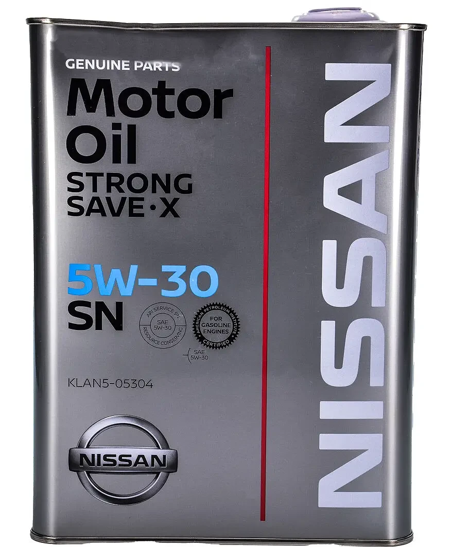 Nissan Strong Save X 5W-30 4 л  оригінальна моторна олива, фото 1