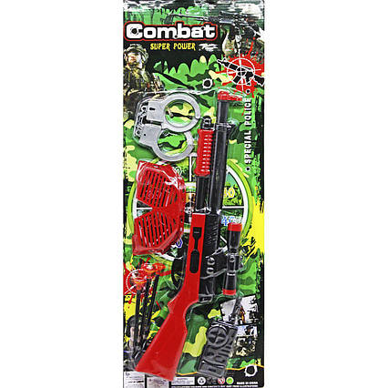 Ігровий набір "Combat Super Power" (331-3) з автоматом і аксесуарами Ігровий набір "Combat Super Power" (331-3) — чудовий вибір