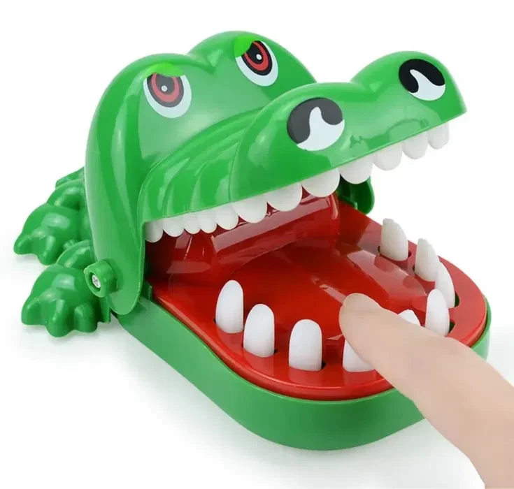 Дитяча настільна гра Крокодил-датист із зубами Ns, фото 1