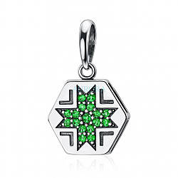 Срібна підвіска