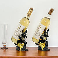 Підставка для вина або телефону бог Анубіс Чорні