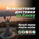 Шафа купе G-Caiser Білий/Графіт 2 ДСП / 3 частини 200х60х240. Невелика шафа без дзеркал для спальні, шафа для одягу, фото 2
