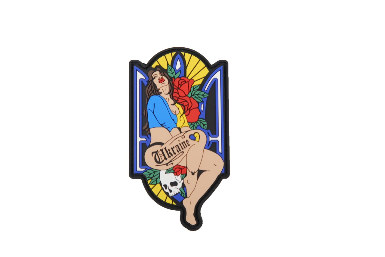 Шеврон ПВХ на липучці Roses of Ukraine, фото 1