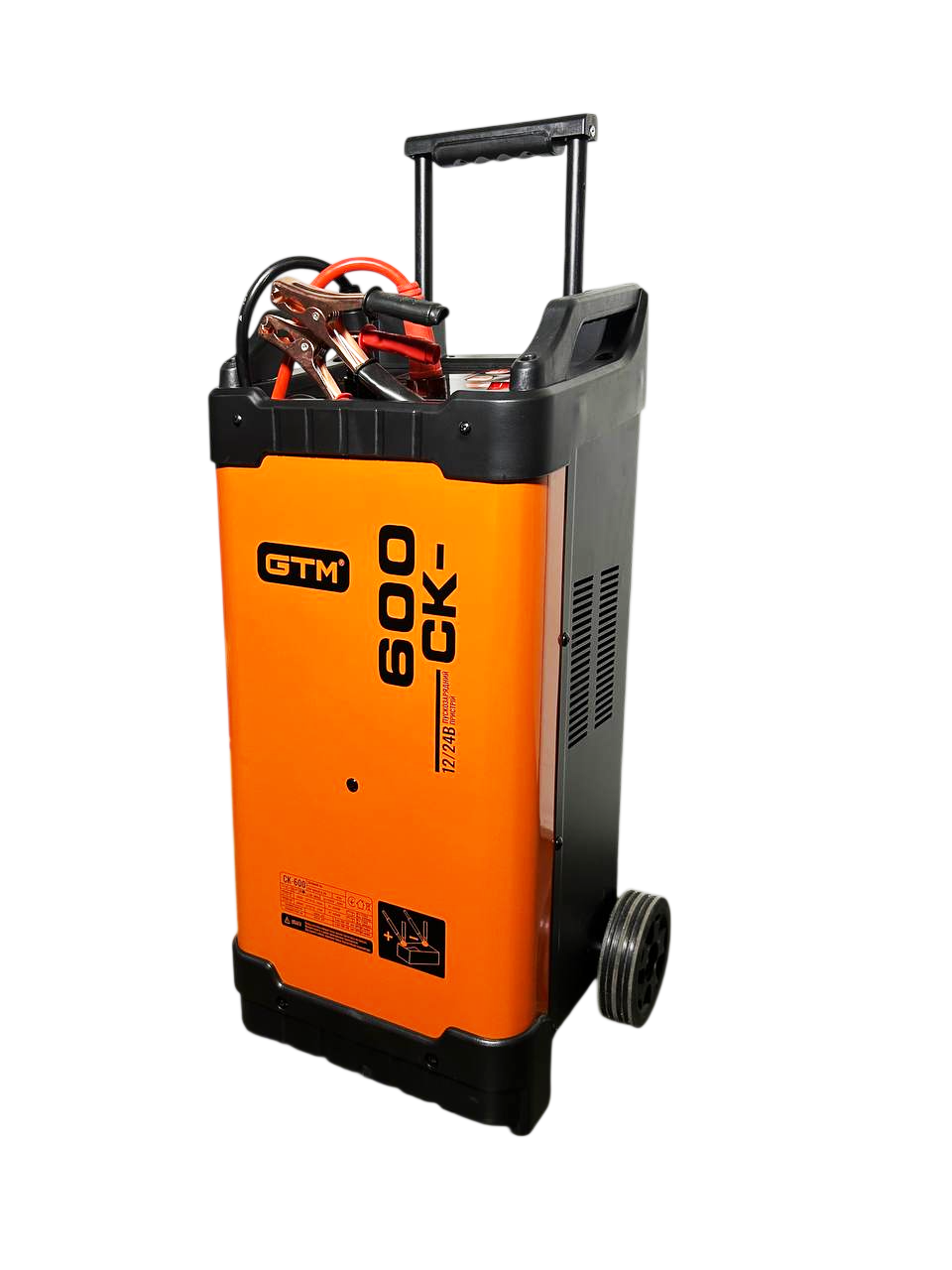 GTM Пускозарядний пристрій інверторний CK-600 12/24В 30-2000Ah, пуск.струм-400A