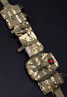 Комплект рпс с фастексом + 6 подсумками Пиксель Размер Мультикам