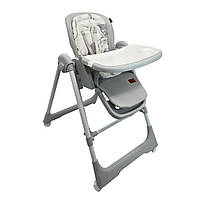 Стілець-гойдалка для годування дитини VELANO Nomi, light grey