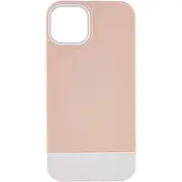 Чохол TPU+PC Bichromatic для Apple iPhone 12 Pro / 12 (6.1) Grey-beige / White