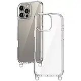 Чохол TPU Transparent with Straps для Apple iPhone 13 Pro (6.1) Black, фото 4