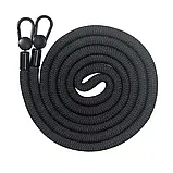 Чохол TPU Transparent with Straps для Apple iPhone 13 Pro (6.1) Black, фото 2