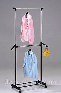 Стійка для одягу пересувна