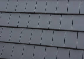 Керамічна черепиця Roben Bergamo Антрацит ангобований