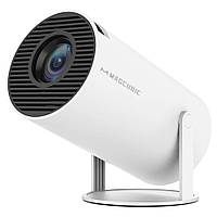 Проектор для дому Magcubic 60Вт, HY300, Білий / Міні-проектор / Портативний проектор мультимедійний