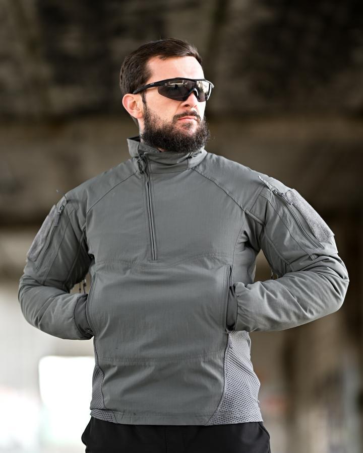 Зимній анорак YINREN Combat Gen II Shadow сірий