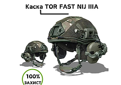 Каска TOR з активними навушниками Walkers Каска тактична Fast