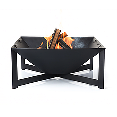 Кострище Vican Frame 60x60x32 см металеве чорне (92001)