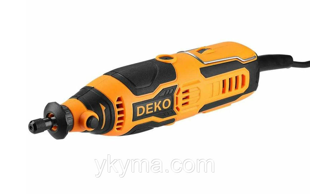 Гравер (Шліфування машина пряма) DEKO (200 Вт, 237 насадок, 10000 - 36000 об/хв), фото 1