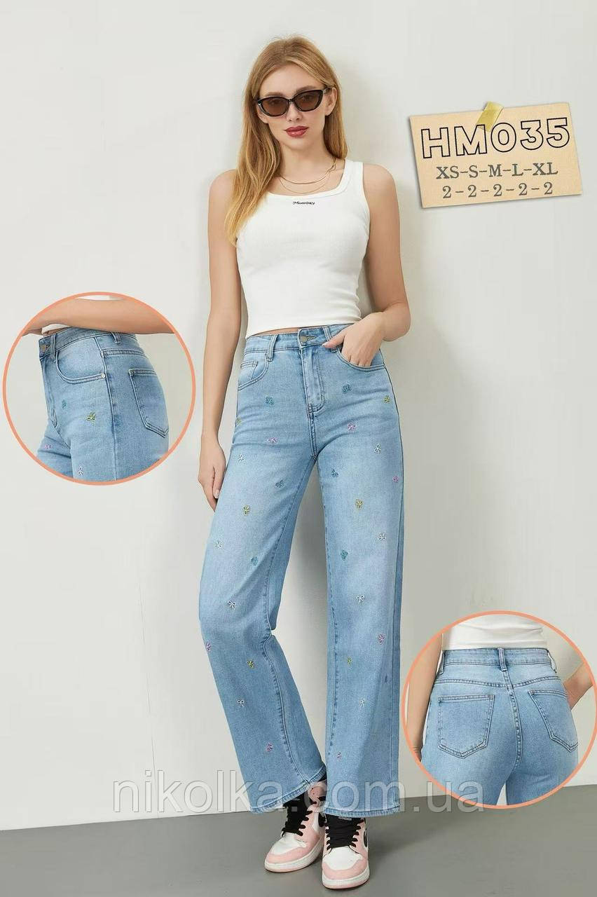 Джинси жіночі оптом, XS-XL рр., арт. Si-HM035, фото 1