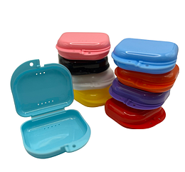 Контейнер футляр для капп. Голубий