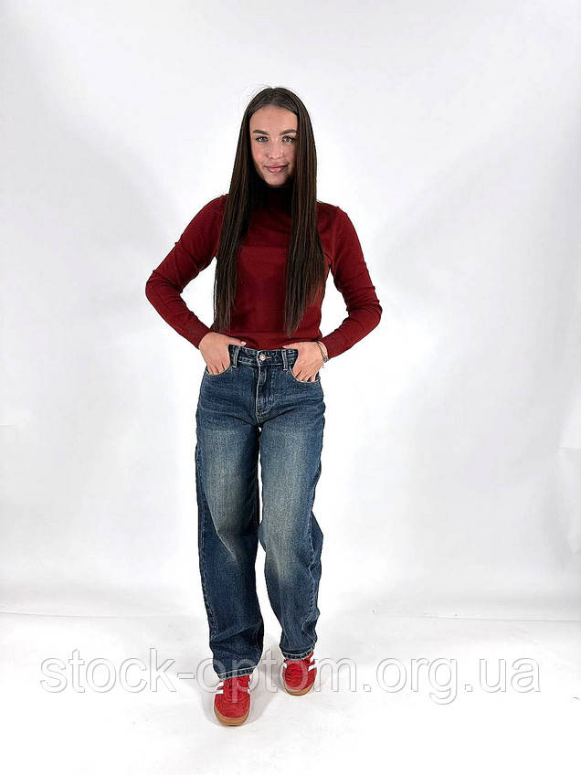 Модні джинси баггі оптом Miss Two , лот 12 шт, ціна 18 Є., фото 1