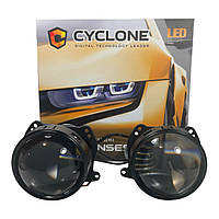 Bi-Led лінзи Cyclone Q1 3.0 дюйми 5500K 60/70W 12V