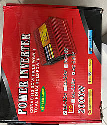 Інвертор 2000W 12 V 220 V