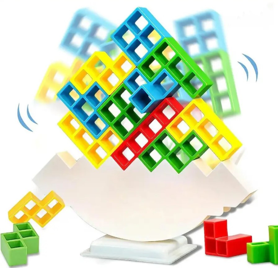 Дитяча настільна гра Мозаїка ідей розвивальний конструктор-головоломка з елементами балансира, фото 1
