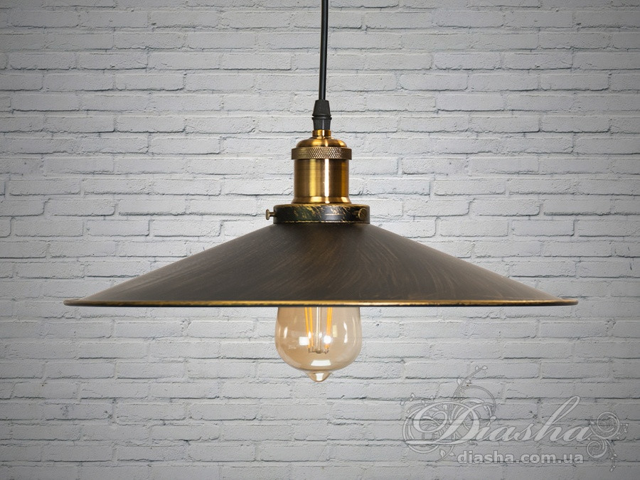 Довершений, чудовий світильник-підвіс в стилі Лофт, під лампу Едісона, фото 1