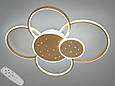 Потолочна люстра золото з пультом 115Вт, фото 2