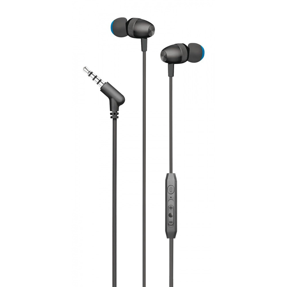 Провідні дротові навушники вакуумні вкладиші Proove Scape J6 (3.5mm) 1.2м з мікрофоном, фото 1