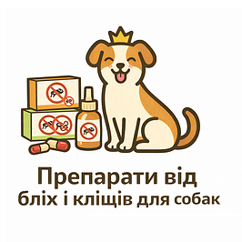 Препарати від бліх і кліщів для собак
