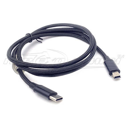 Кабель TYPE-C to mini USB, 1 м, фото 2
