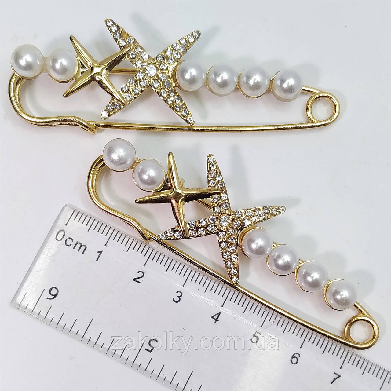 .роль шпилька "Буси перлів із прикрасою".