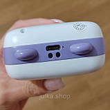 Принтер для смартфона міні принтер для друку фото з телефону мініатюрний принтер bluetooth термопринтер, фото 10