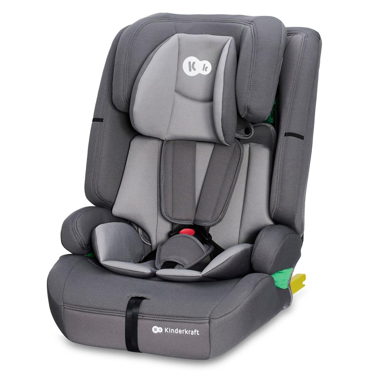 Автокрісло Kinderkraft Safety Fix 2 i-Size від 15 міс до 12 років, Grey, фото 1