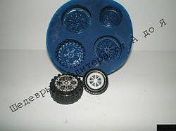 Молд 4 колеса