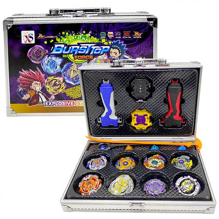 Набір бейблейдів у чемоданчику