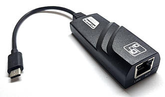 Type-C to lan Мережева картка — 1 Гбіт/с/перехідник перехресник RJ45 usb to lan