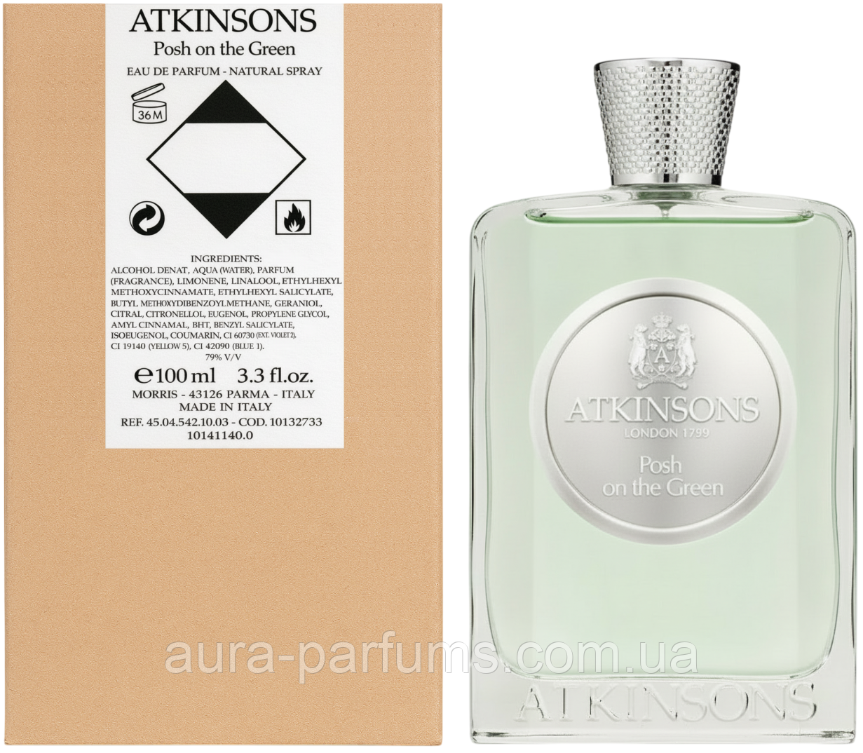 Парфуми унісекс Atkinsons Posh on the Green Eau de Parfum Парфумована вода (тестер) 100 ml/мл