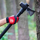 Колун кований, 2500 г, ручка з фібергласу INTERTOOL HT-0273, фото 10