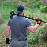 Колун кований, 2500 г, ручка з фібергласу INTERTOOL HT-0273, фото 8