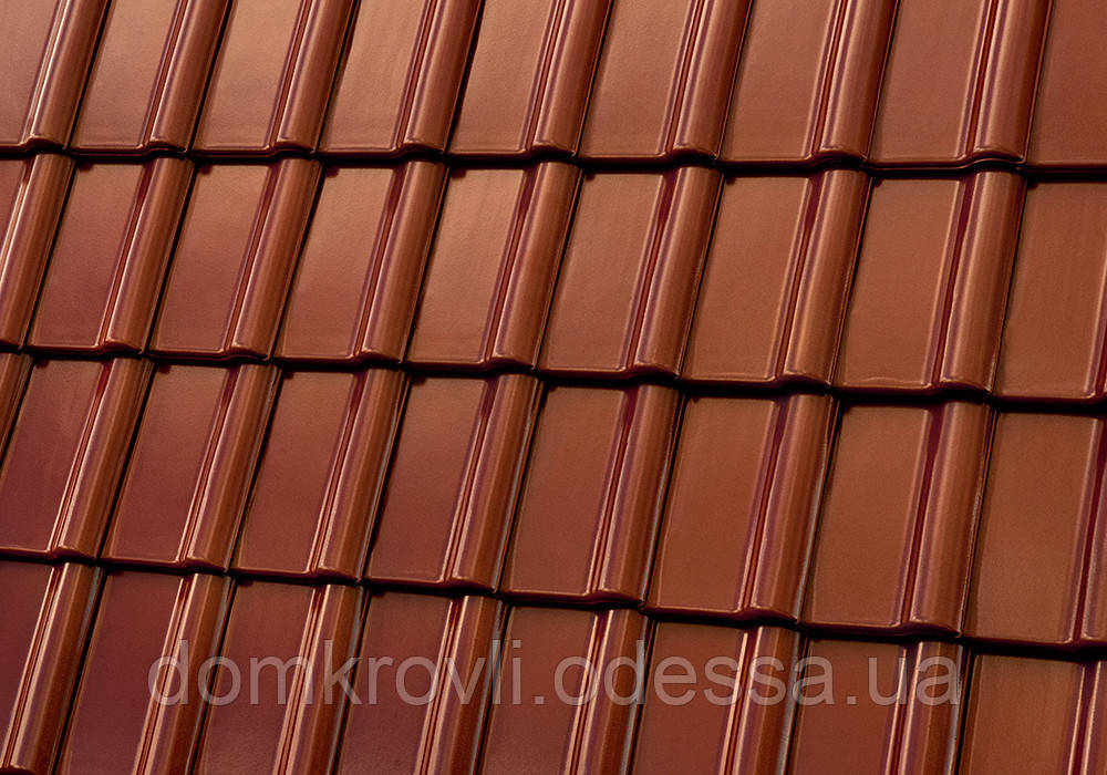 Керамічна черепиця Roben Piemont Каштановий