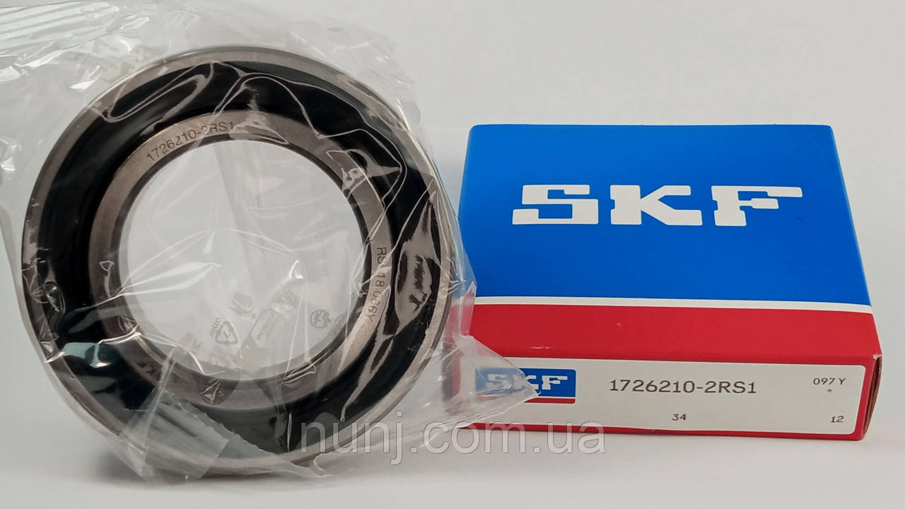 Підшипник 1726210-2RS SKF (580210) розміри: 50*90*20 кульковий радіально упорний, фото 1