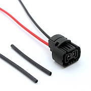 Роз'єм (фішка) 2-контакти на лампу PSX24W, PS24W, H16, конектор протитуманних ламп цоколь PSX24