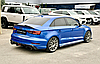 Пороги Audi RS3 8V (16-20) тюнінг обвіс леза спідниця елерон (V2), фото 7