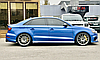 Пороги Audi RS3 8V (16-20) тюнінг обвіс леза спідниця елерон (V2), фото 6