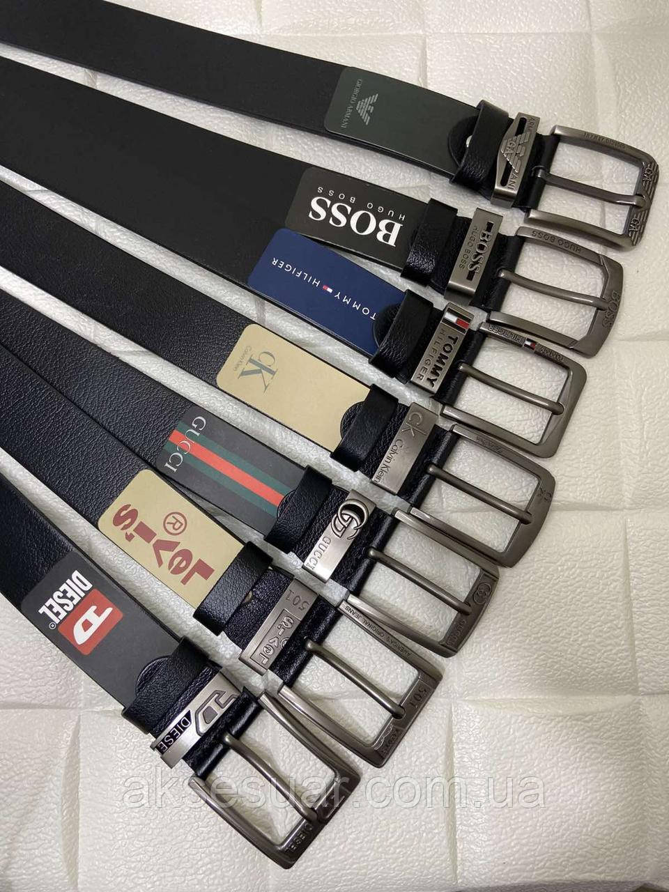 Ремень мужской из натуральной кожи ширина 4см. Длина до 130 см. Турция, фото 1