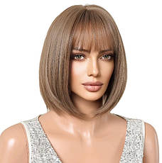 Перука каре каштан, термоволокно VC 1099-1, фото 5