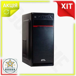 GL Корпус GTL Mini Max Line 3.1 Tower Black без БЖ для Micro ATX Mini ITX стильний комп'ютерний корпус LO31\PR