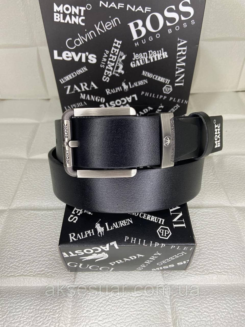 Ремень мужской из натуральной кожи ширина 4см. Длина до 130 см. Турция, фото 1